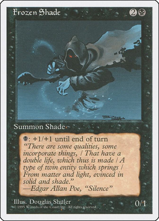 Frozen Shade 22 card from Fourth Edition