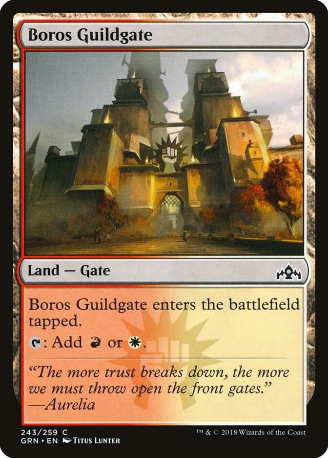 Boros Guildgate 243 card from Guilds of Ravnica