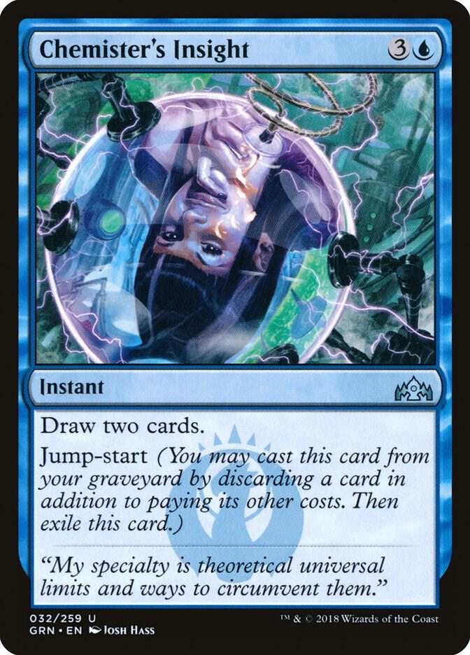 Chemister's Insight 32 card from Guilds of Ravnica