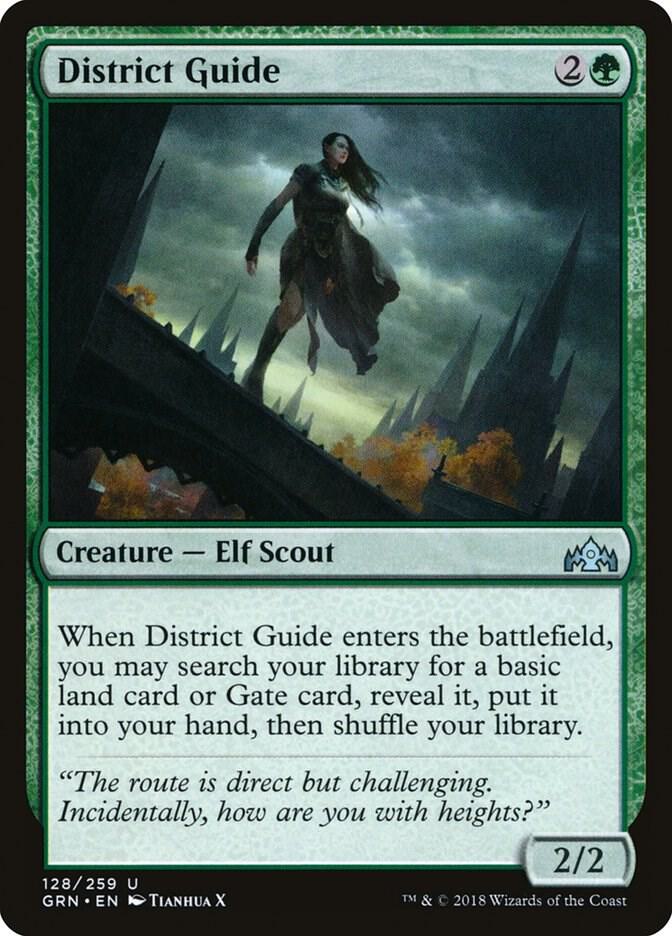 District Guide 128 card from Guilds of Ravnica