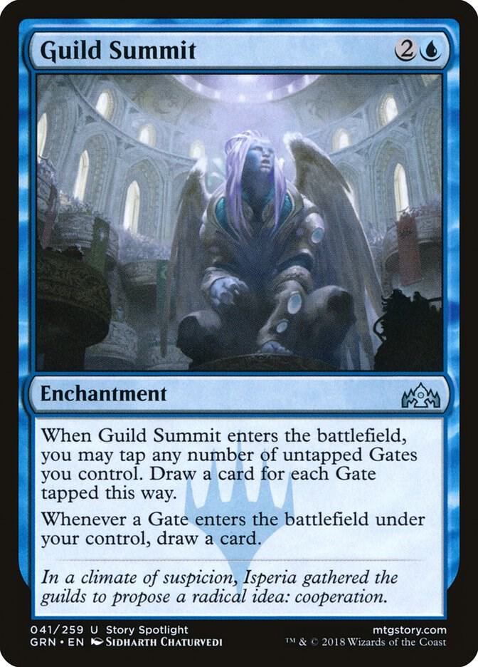 Guild Summit 41 card from Guilds of Ravnica