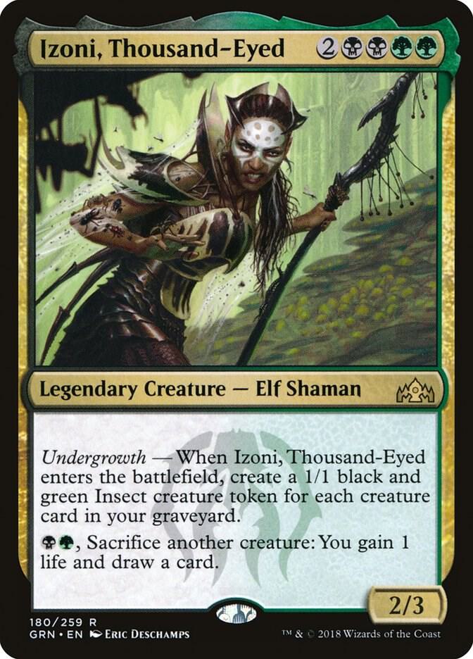 Izoni, Thousand-Eyed 180 card from Guilds of Ravnica