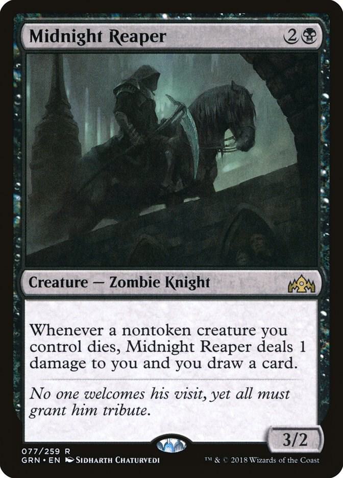 Midnight Reaper 77 card from Guilds of Ravnica