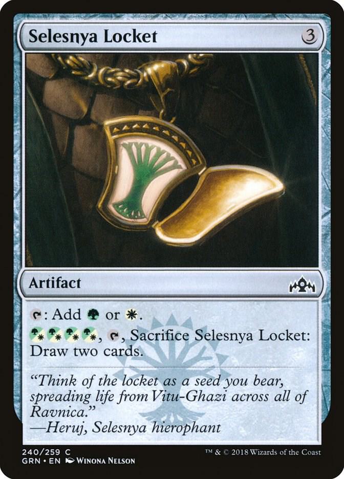 Selesnya Locket 240 card from Guilds of Ravnica