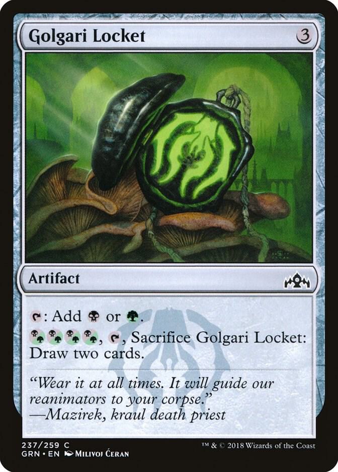 Golgari Locket 237 card from Guilds of Ravnica