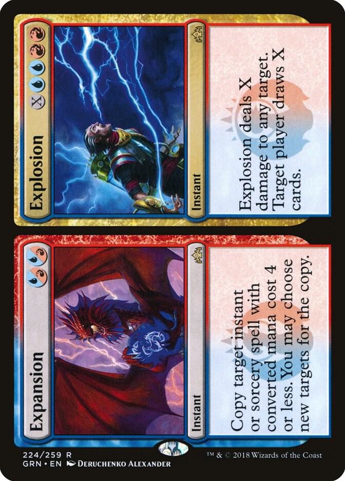 Expansion // Explosion 224 card from Guilds of Ravnica