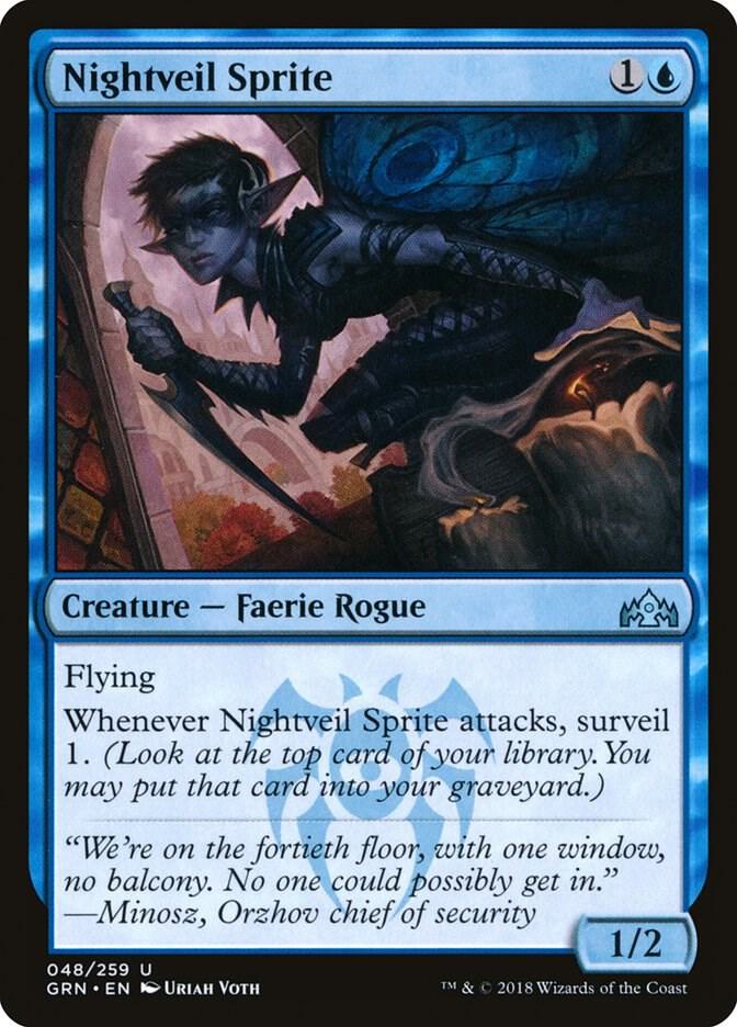 Nightveil Sprite 48 card from Guilds of Ravnica