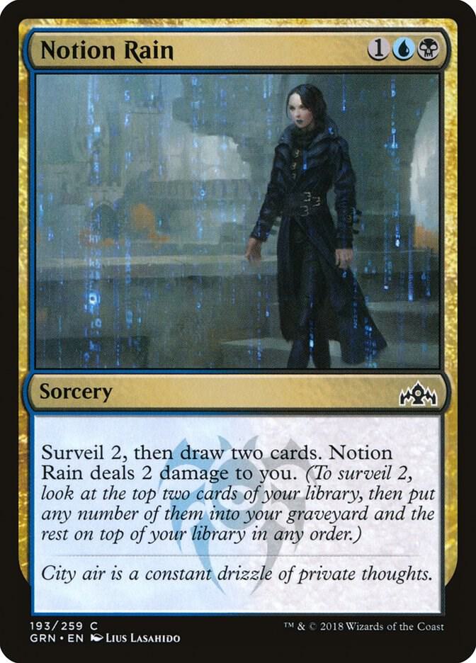 Notion Rain 193 card from Guilds of Ravnica