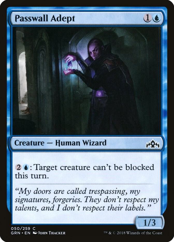 Passwall Adept 50 card from Guilds of Ravnica