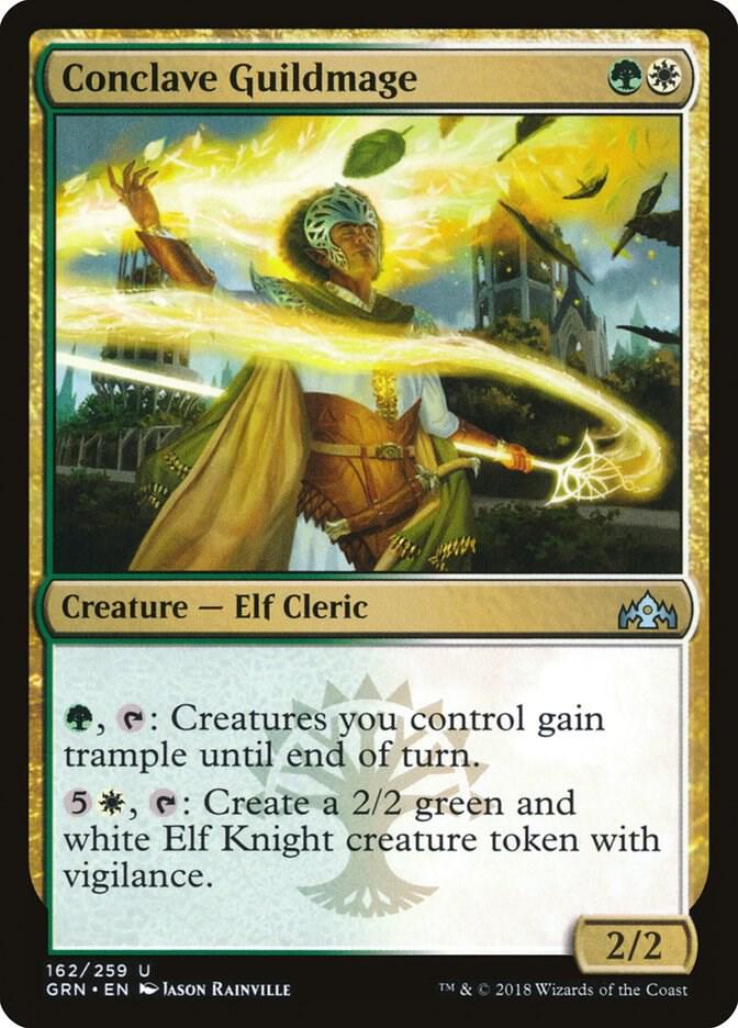 Conclave Guildmage 162 card from Guilds of Ravnica