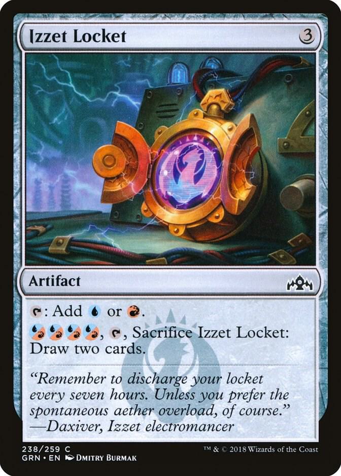 Izzet Locket 238 card from Guilds of Ravnica