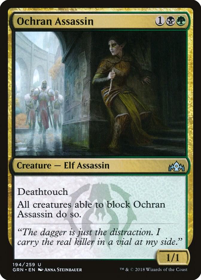 Ochran Assassin 194 card from Guilds of Ravnica