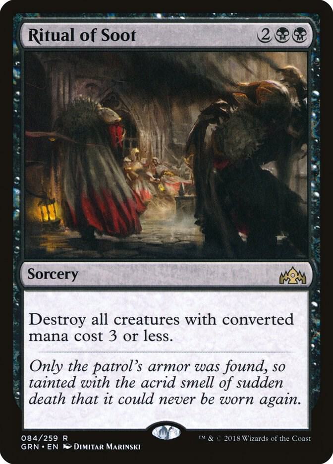 Ritual of Soot 84 card from Guilds of Ravnica
