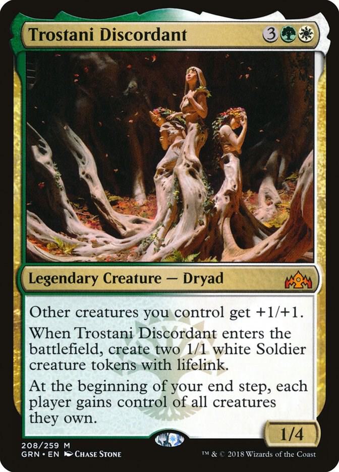 Trostani Discordant 208 card from Guilds of Ravnica