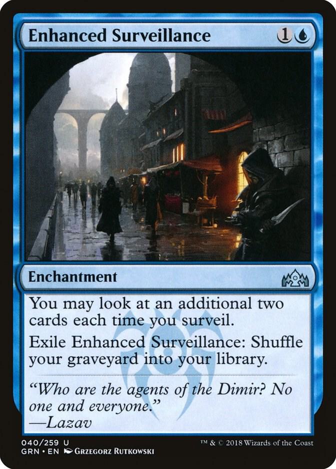Enhanced Surveillance 40 card from Guilds of Ravnica