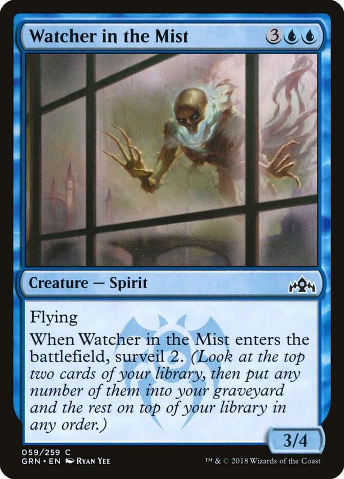 Watcher in the Mist 59 card from Guilds of Ravnica