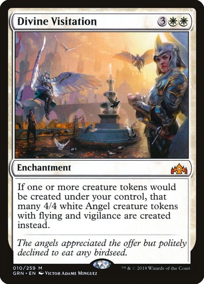 Divine Visitation 10 card from Guilds of Ravnica