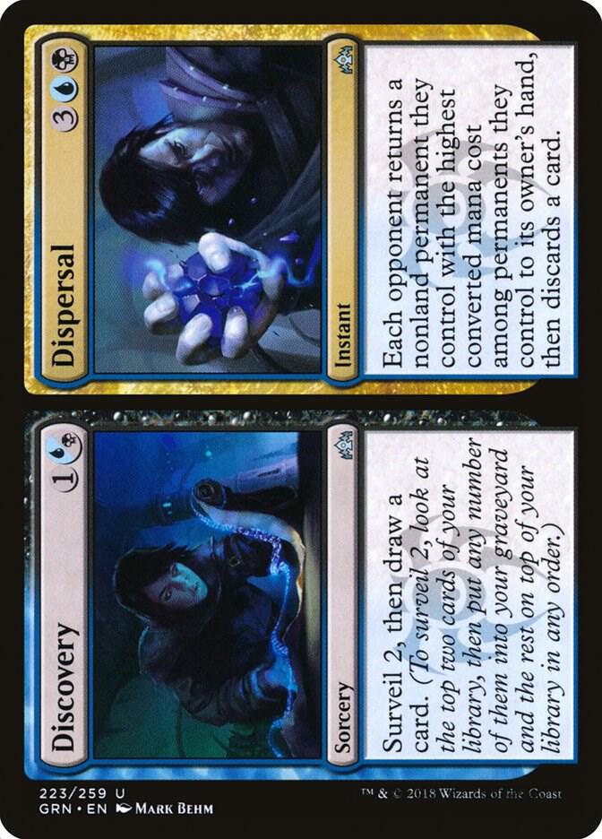 Discovery // Dispersal 223 card from Guilds of Ravnica
