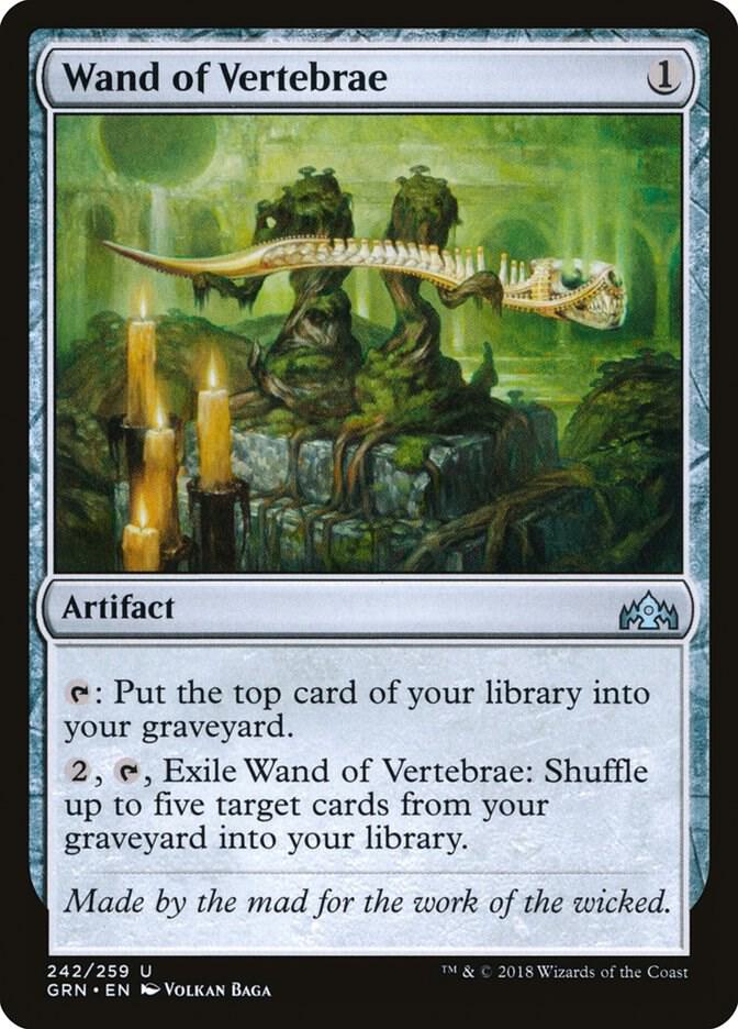 Wand of Vertebrae 242 card from Guilds of Ravnica