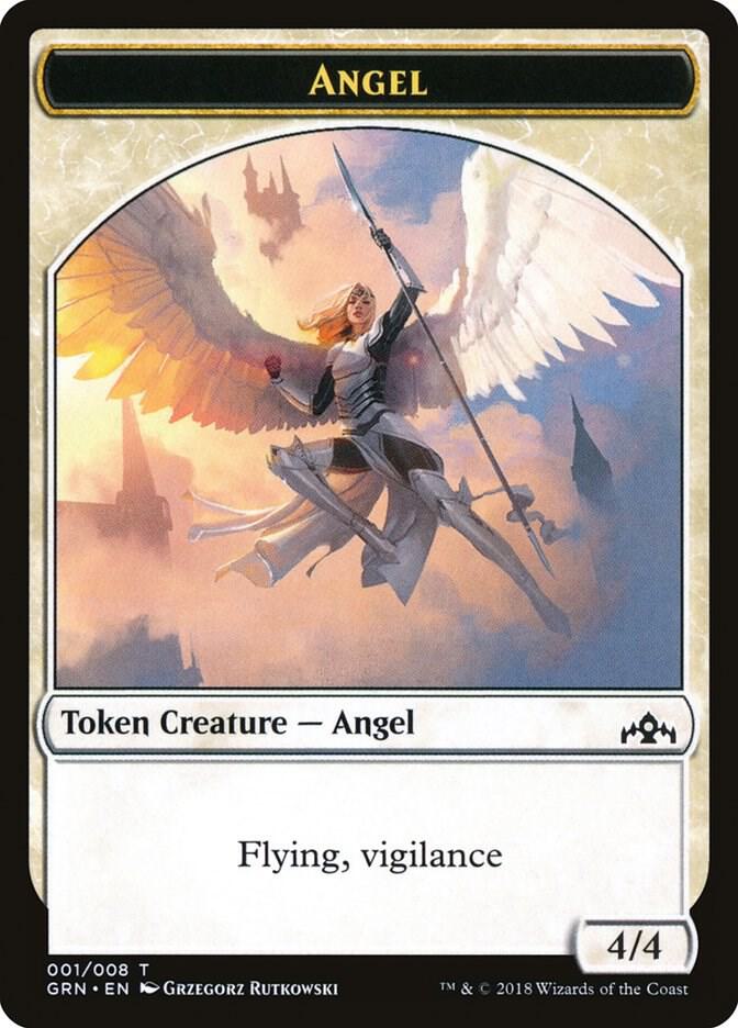 Angel Token 1 card from Guilds of Ravnica