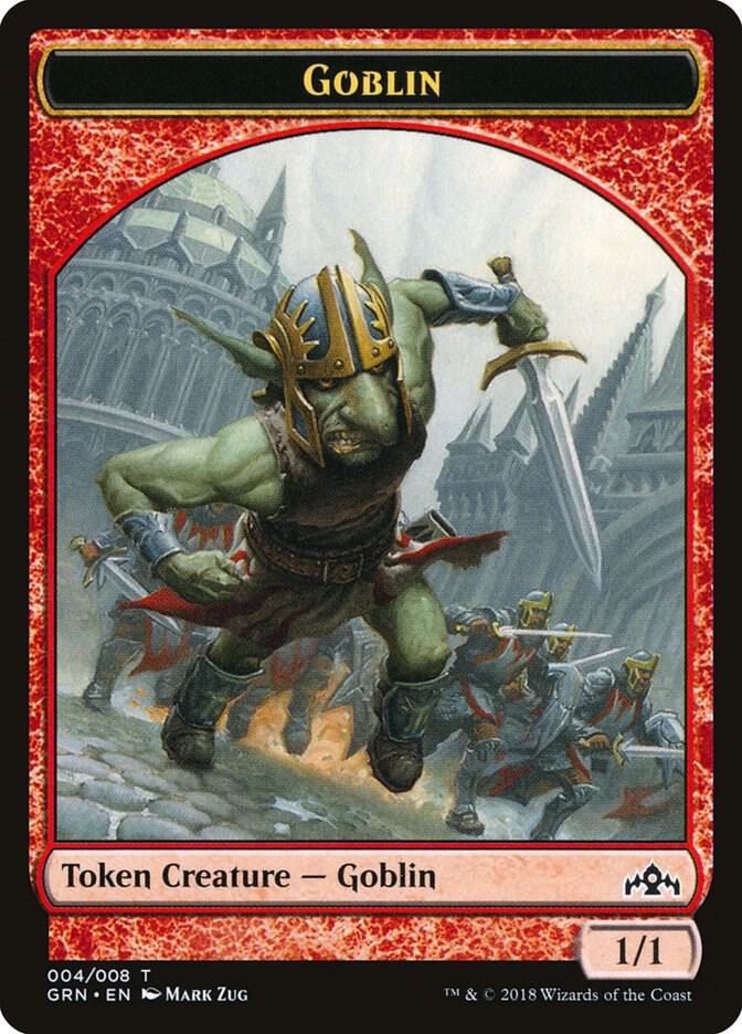 Goblin Token 4 card from Guilds of Ravnica