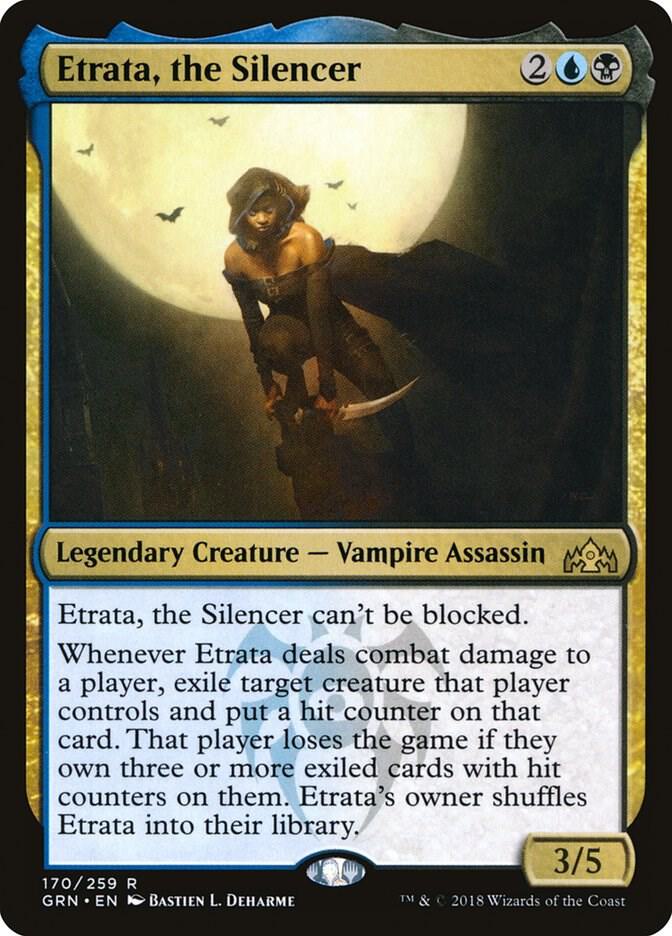 Etrata, the Silencer 170 card from Guilds of Ravnica