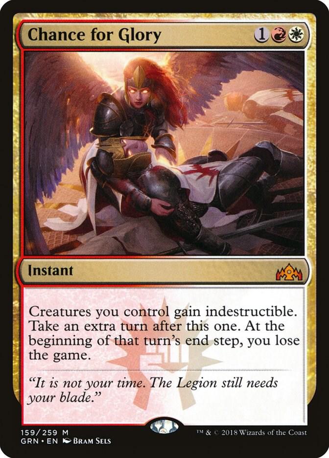 Chance for Glory 159 card from Guilds of Ravnica