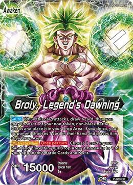 Broly // Broly, Legend's Dawning (Movie Promo) P-068 card from Promotion Cards