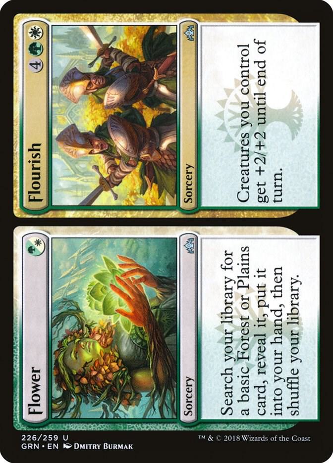 Flower // Flourish 226 card from Guilds of Ravnica