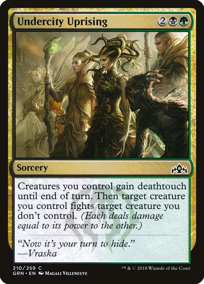 Undercity Uprising 210 card from Guilds of Ravnica