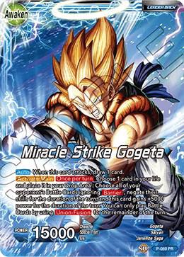 Son Goku & Vegeta // Miracle Strike Gogeta (Movie Promo) P-069 card from Promotion Cards