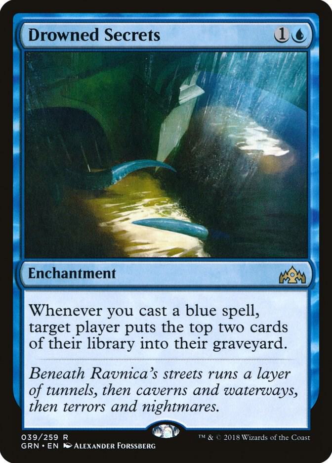 Drowned Secrets 39 card from Guilds of Ravnica