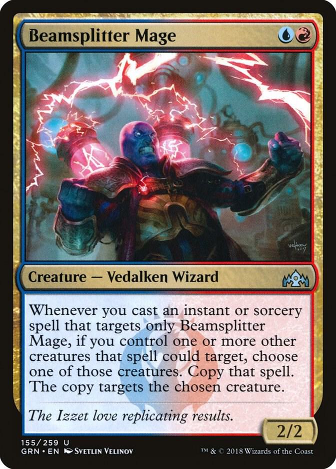 Beamsplitter Mage 155 card from Guilds of Ravnica