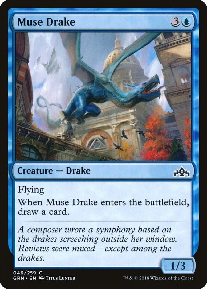 Muse Drake 46 card from Guilds of Ravnica