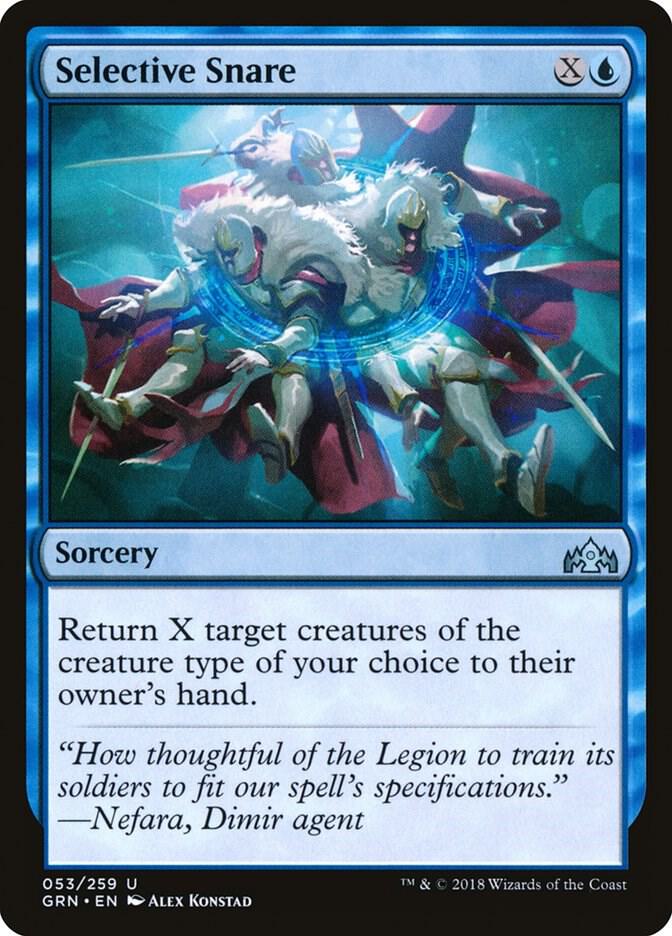 Selective Snare 53 card from Guilds of Ravnica
