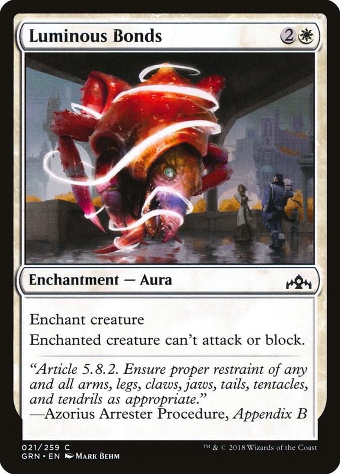 Luminous Bonds 21 card from Guilds of Ravnica