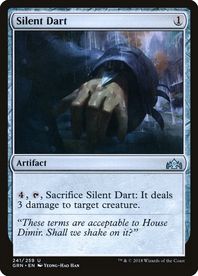 Silent Dart 241 card from Guilds of Ravnica