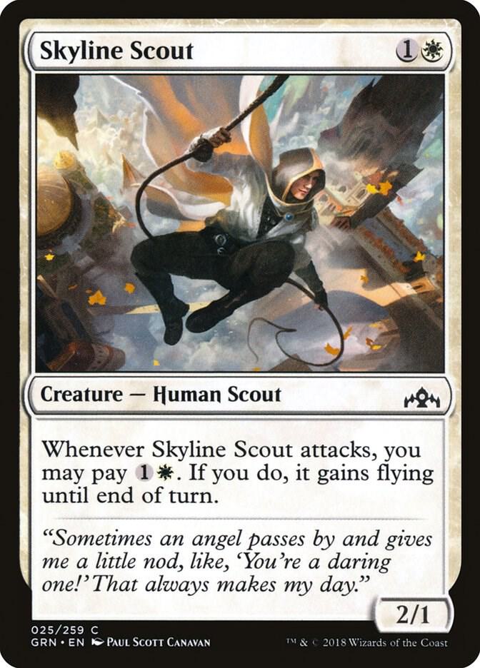 Skyline Scout 25 card from Guilds of Ravnica