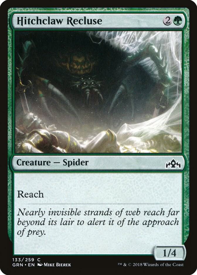Hitchclaw Recluse 133 card from Guilds of Ravnica