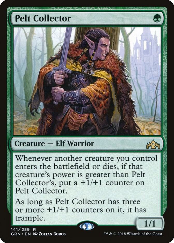 Pelt Collector 141 card from Guilds of Ravnica