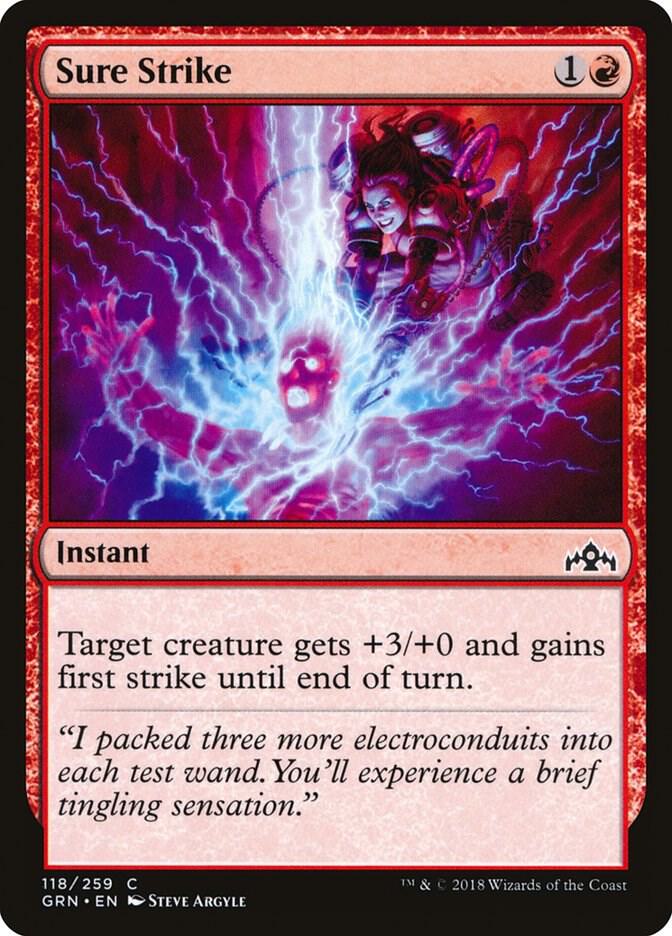 Sure Strike 118 card from Guilds of Ravnica