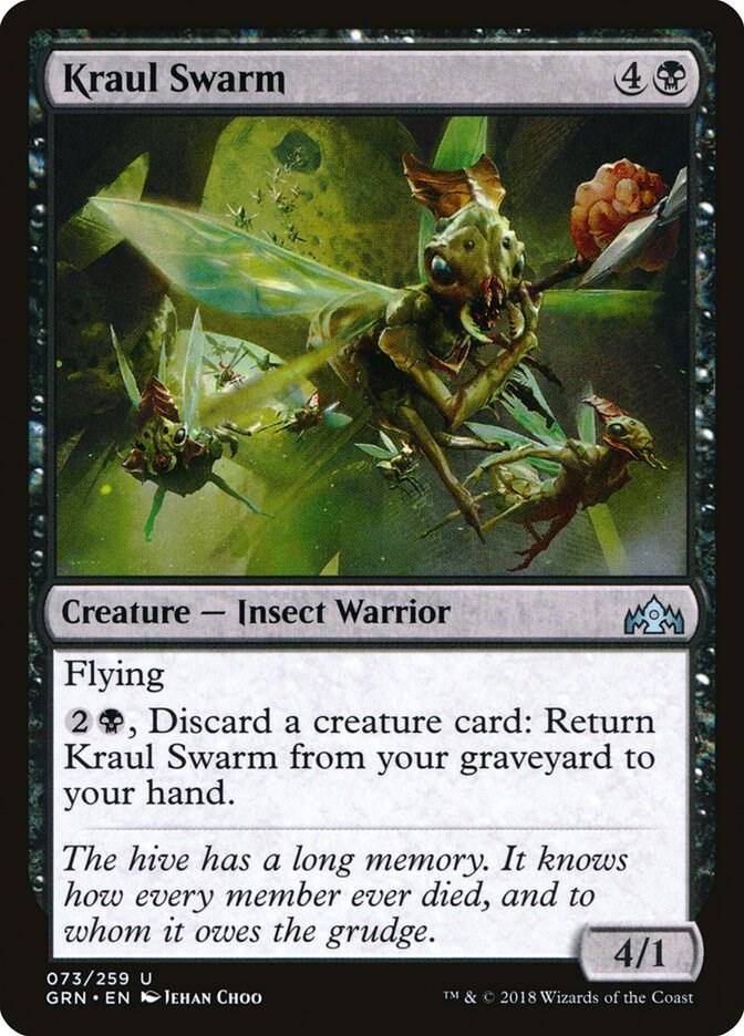 Kraul Swarm 73 card from Guilds of Ravnica