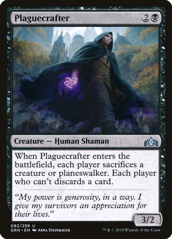 Plaguecrafter 82 card from Guilds of Ravnica