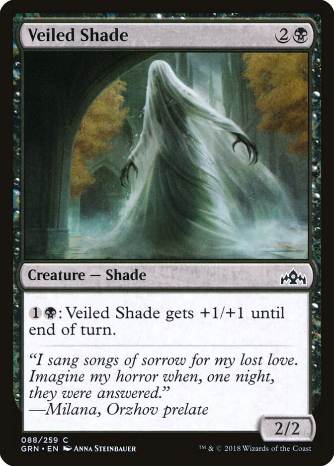 Veiled Shade 88 card from Guilds of Ravnica