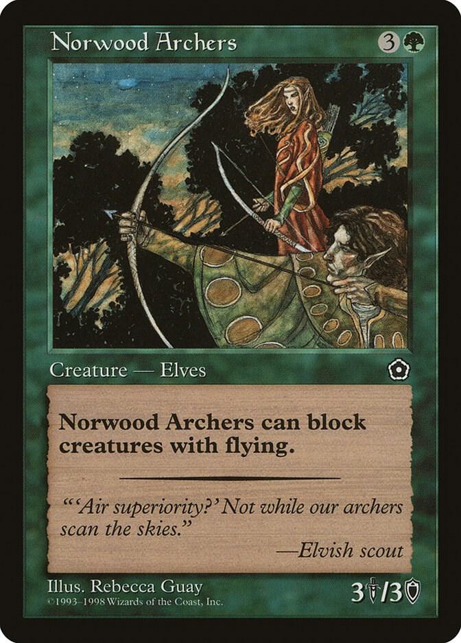 Norwood Archers card from Portal Second Age