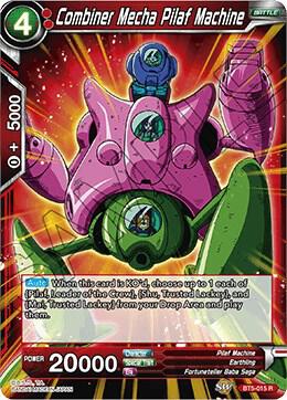Combiner Mecha Pilaf Machine BT5-015 card from Miraculous Revival