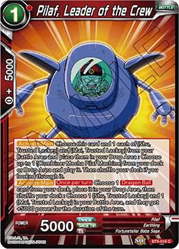 Pilaf, Leader of the Crew BT5-016 card from Miraculous Revival