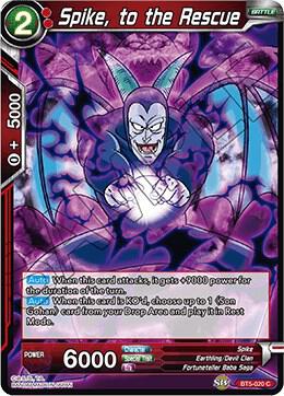 Spike, to the Rescue BT5-020 card from Miraculous Revival
