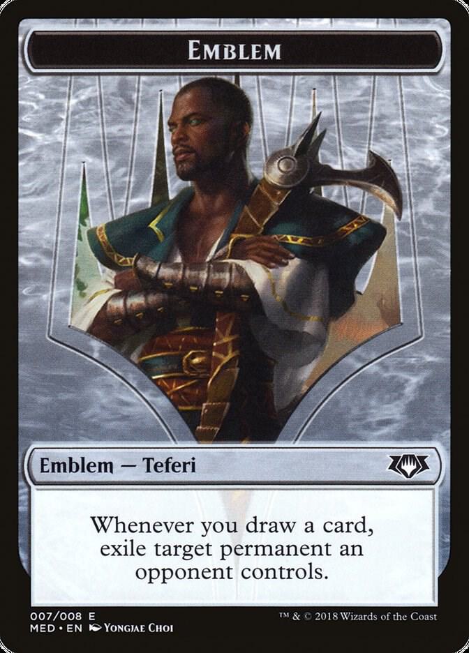 Emblem - Teferi, Hero of Dominaria 7 card from Mythic Edition: Guilds of Ravnica