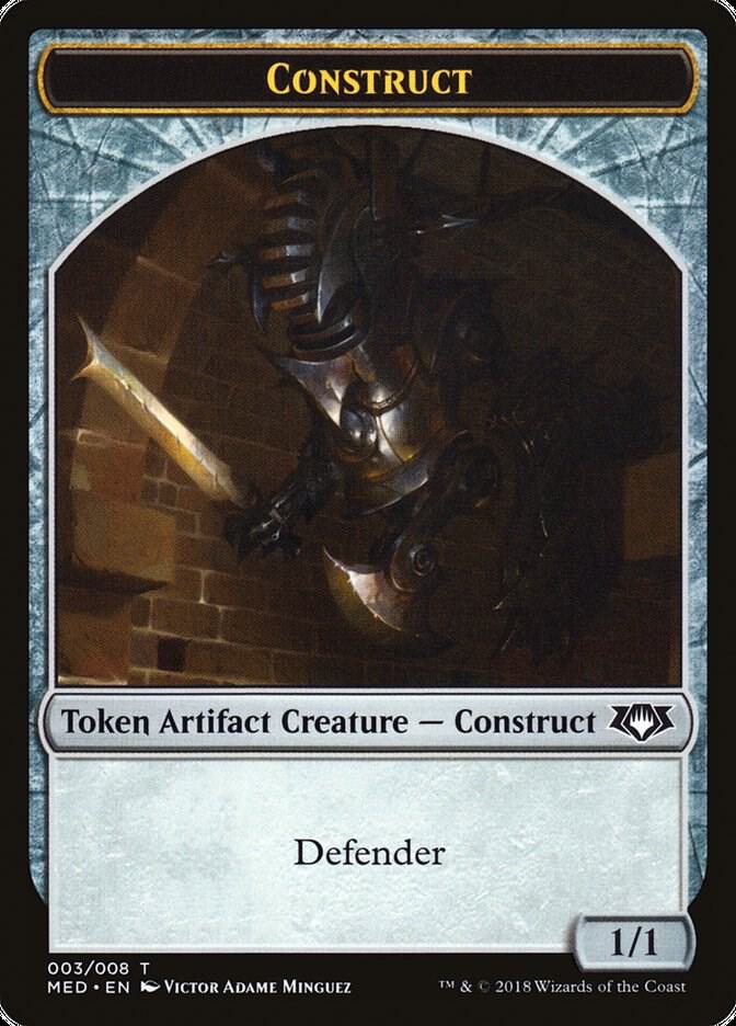 Construct Token 3 card from Mythic Edition: Guilds of Ravnica
